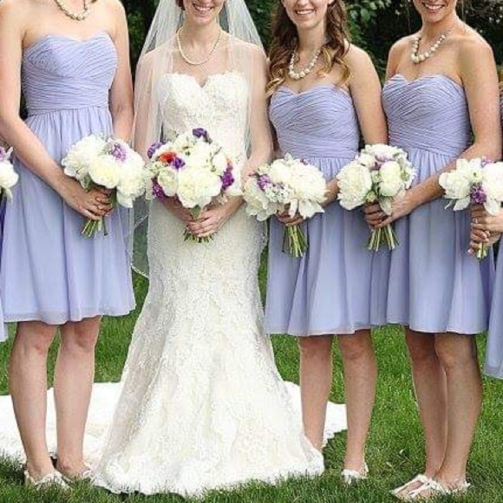 Donna Morgan Iris Sarah dress bridesmaid dress